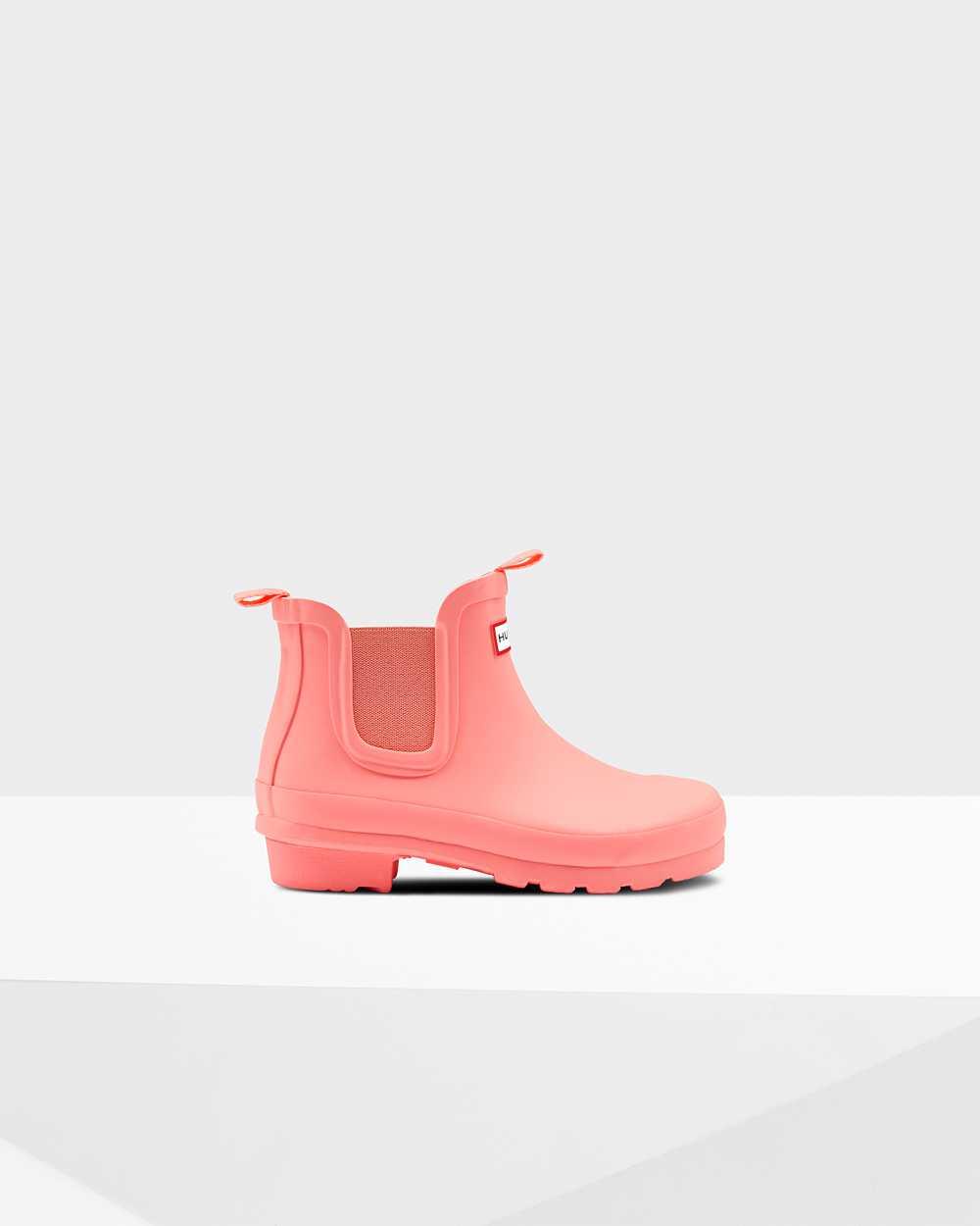 Kids Hunter Original Big Chelsea Boots Pink | UDMCTN-923